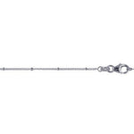 Silver Ball Chain with Extender - Markbridge Jewellers