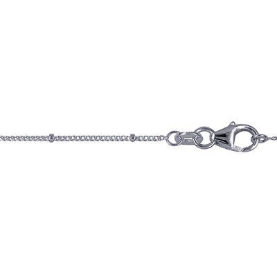 Silver Ball Chain with Extender - Markbridge Jewellers