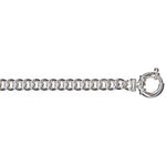 Silver Curb Bolt Ring Bracelet - Markbridge Jewellers