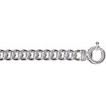 Silver Curb Bolt Ring Bracelet - Markbridge Jewellers