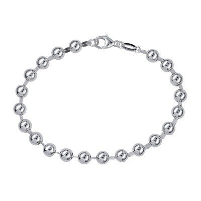 Silver Fancy Ball Bracelet - Markbridge Jewellers