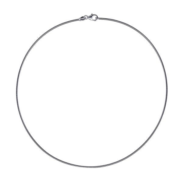 Silver Italian Round Omega Chain 1.50mm - Markbridge Jewellers