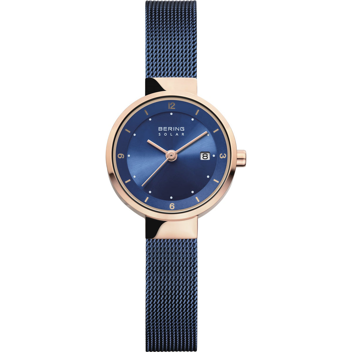 Slim Solar Blue Watch - Markbridge Jewellers
