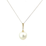 South Sea Pearl Diamond Pendant - Markbridge Jewellers