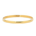 Stainless Steel Bangle Gold - SB110G - Markbridge Jewellers