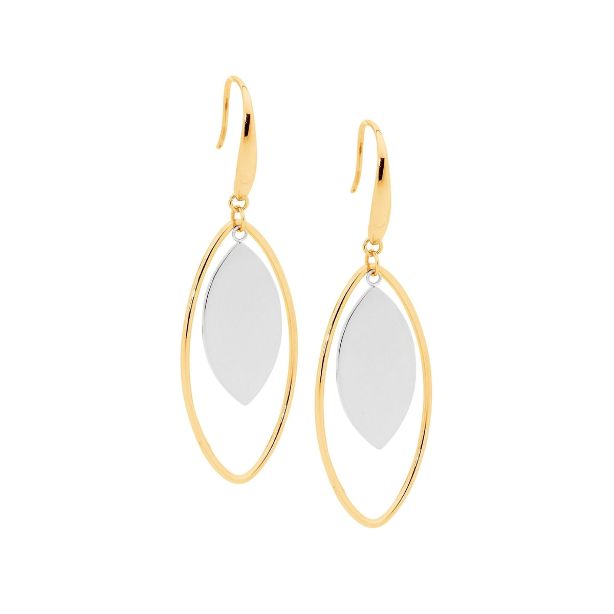 Stainless Steel Earring Gold - SE191G - Markbridge Jewellers