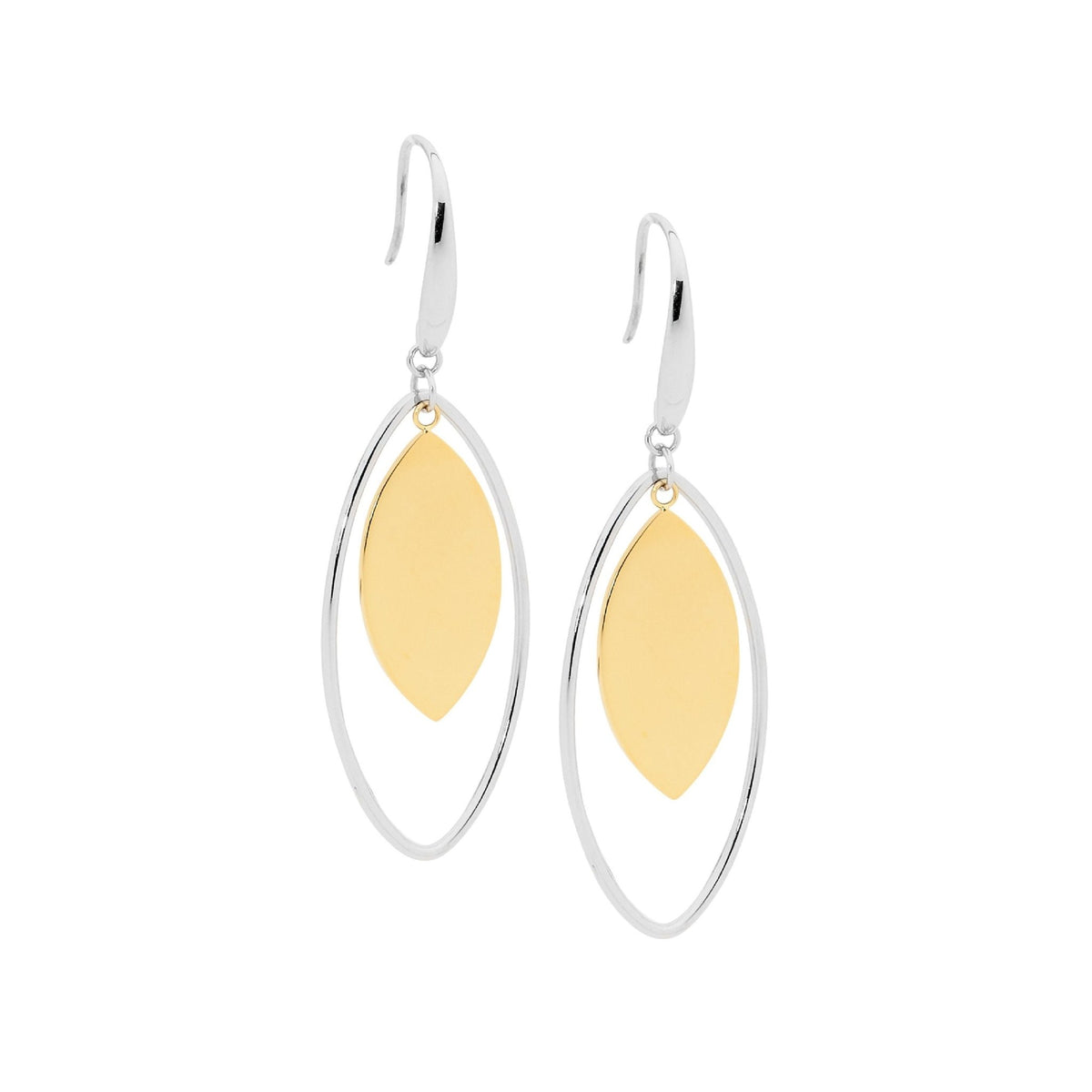 Stainless Steel Earring Gold - SE191G - Markbridge Jewellers