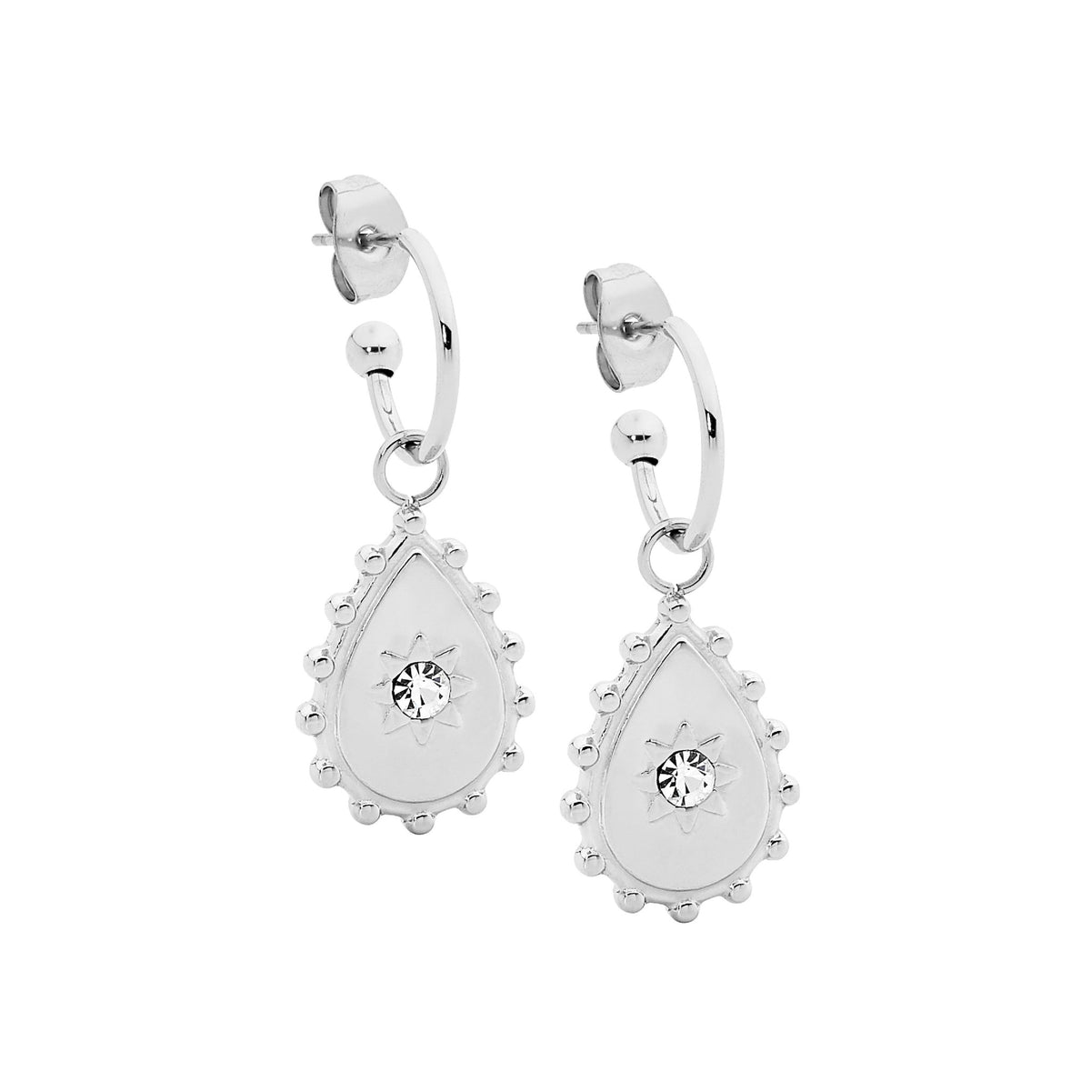 Stainless Steel Earring Gold - SE239G - Markbridge Jewellers