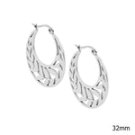 Stainless Steel Earring Gold - SE240G - Markbridge Jewellers