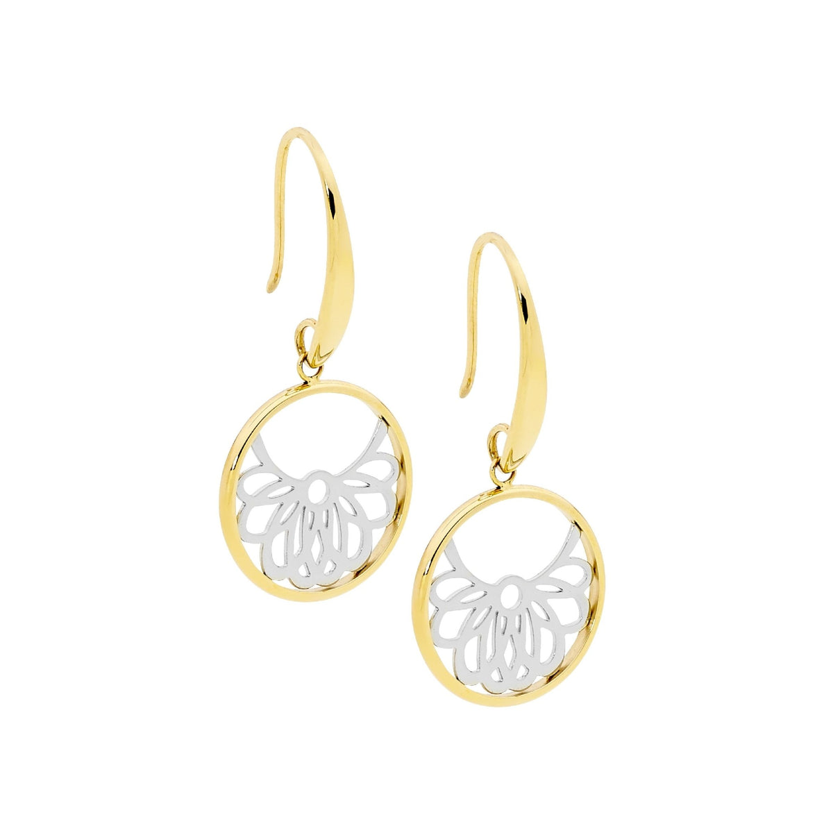 Stainless Steel Earring Gold - SE244G - Markbridge Jewellers