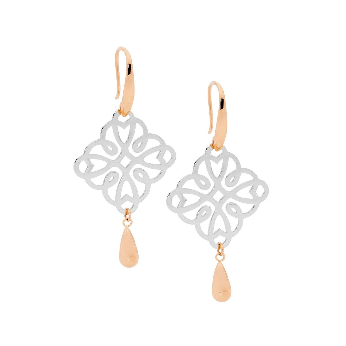 Stainless Steel Earring Gold - SE245G - Markbridge Jewellers