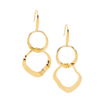 Stainless Steel Earring Gold - SE252G - Markbridge Jewellers