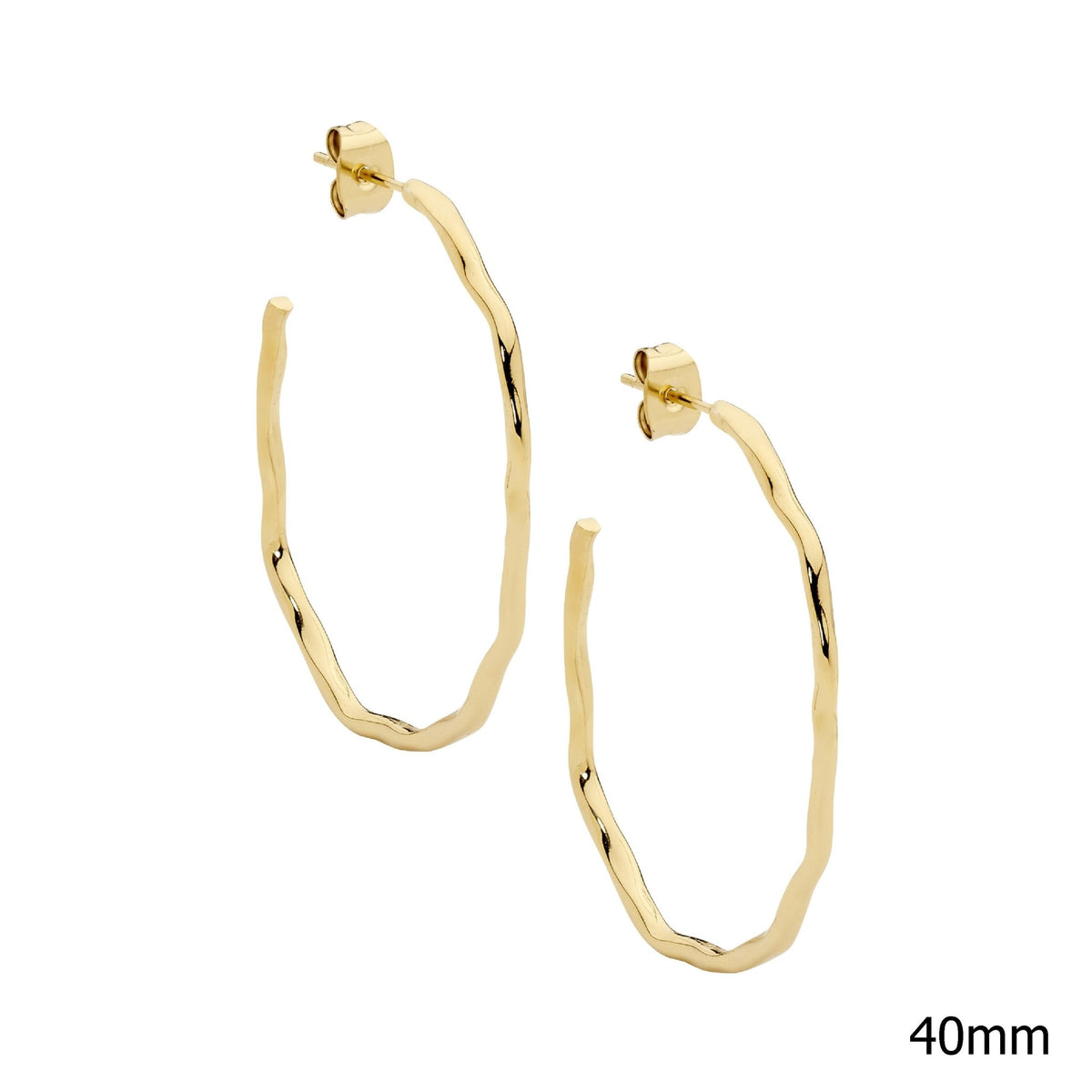 Stainless Steel Earring Gold - SE260G - Markbridge Jewellers