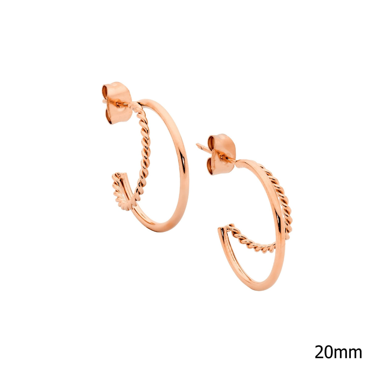 Stainless Steel Earring Gold - SE265G - Markbridge Jewellers