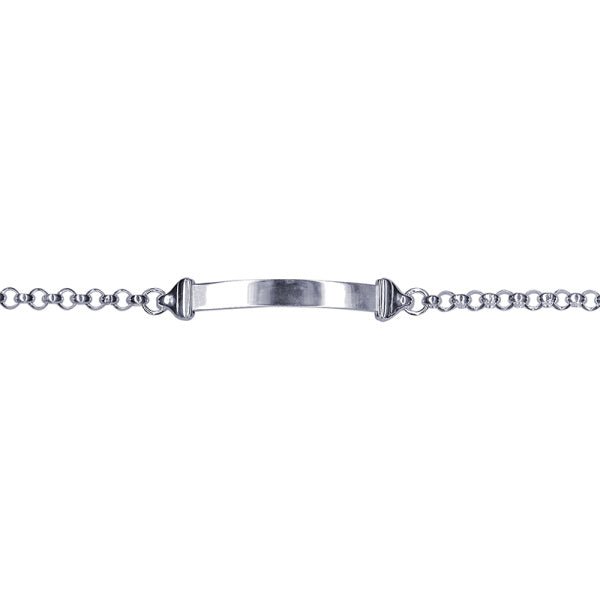 Sterling Silver Belcher ID Bracelet - Markbridge Jewellers