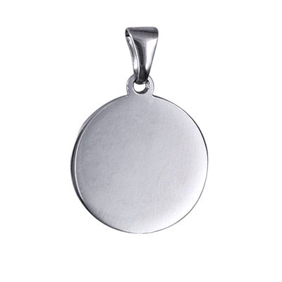 Sterling Silver Round Engraving Shape Medium - Markbridge Jewellers