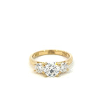 Three Stone Lab Grown Diamond Engagement Ring - Markbridge Jewellers