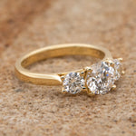 Three Stone Lab Grown Diamond Engagement Ring - Markbridge Jewellers