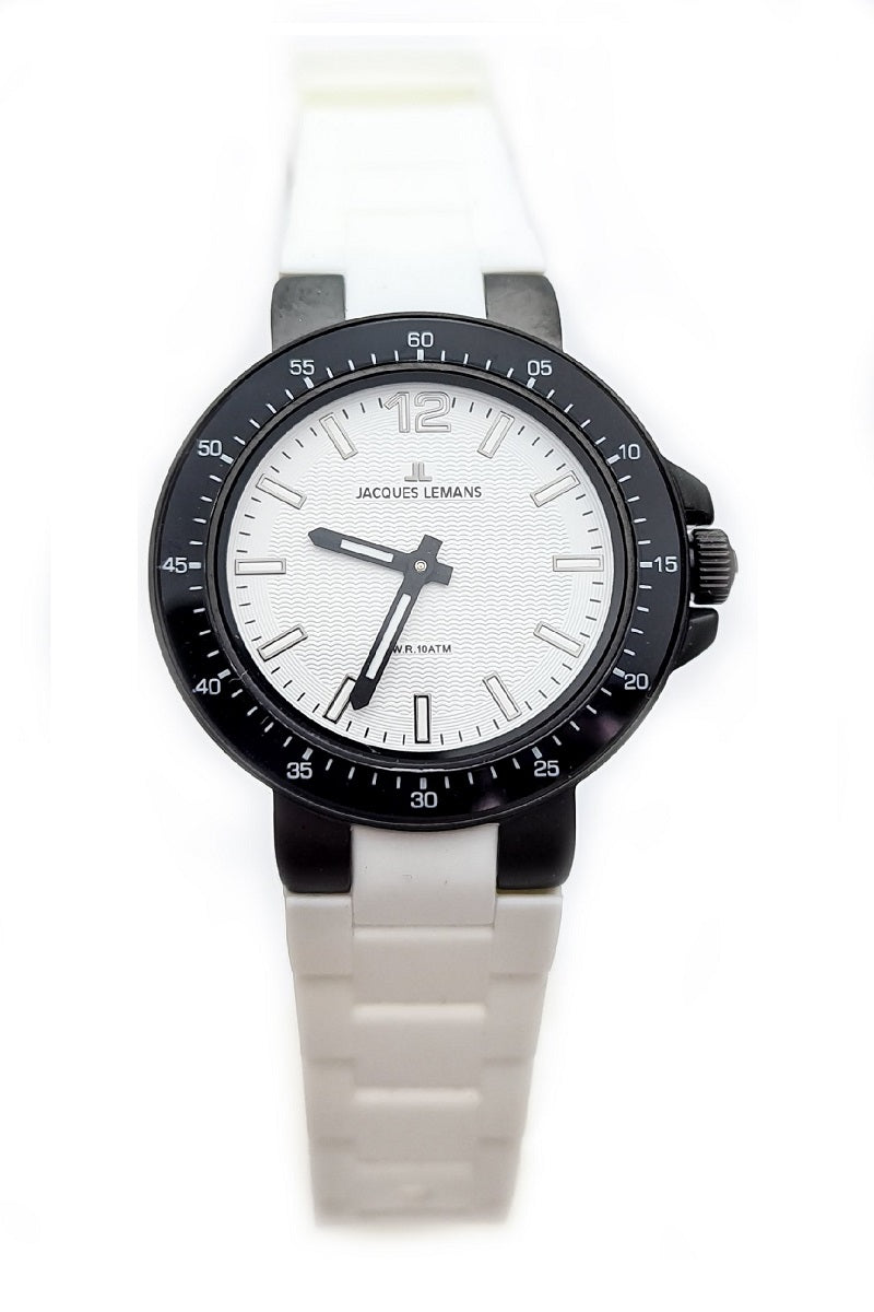 White & Black Milano Quartz Small Watch - Markbridge Jewellers