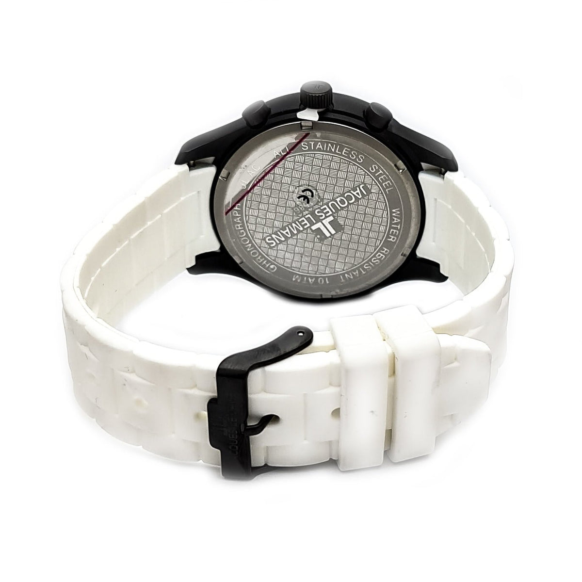 White & Black Rome Sports Chronograph Large Watch - Markbridge Jewellers