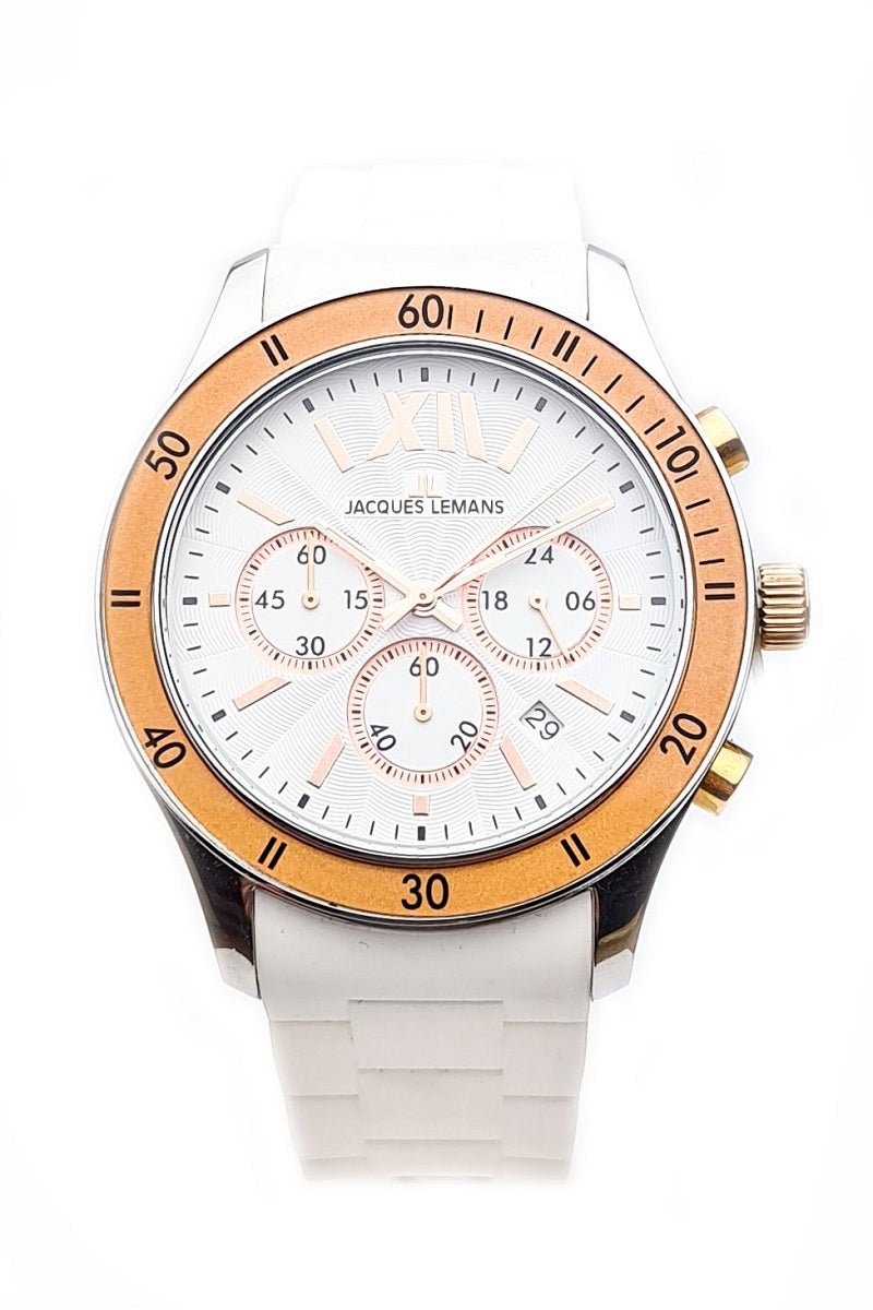 White & Rose Rome Sports Chronograph Large Watch - Markbridge Jewellers