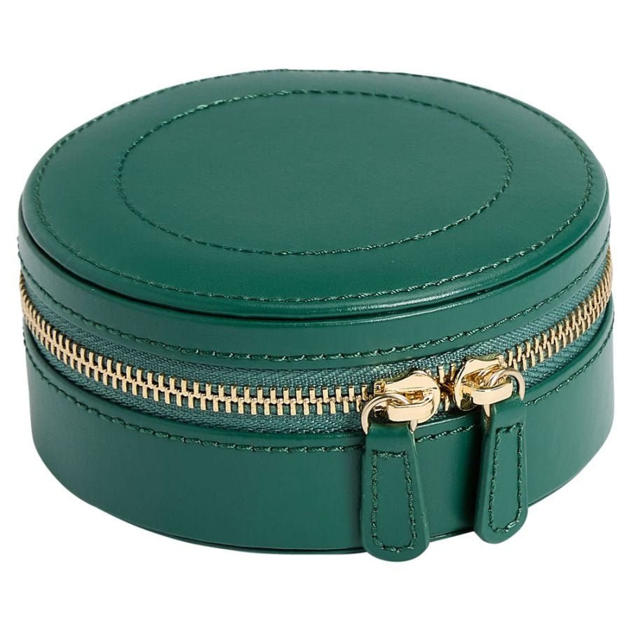 Wolf Sofia Round Zip Jewellery Case - Markbridge Jewellers