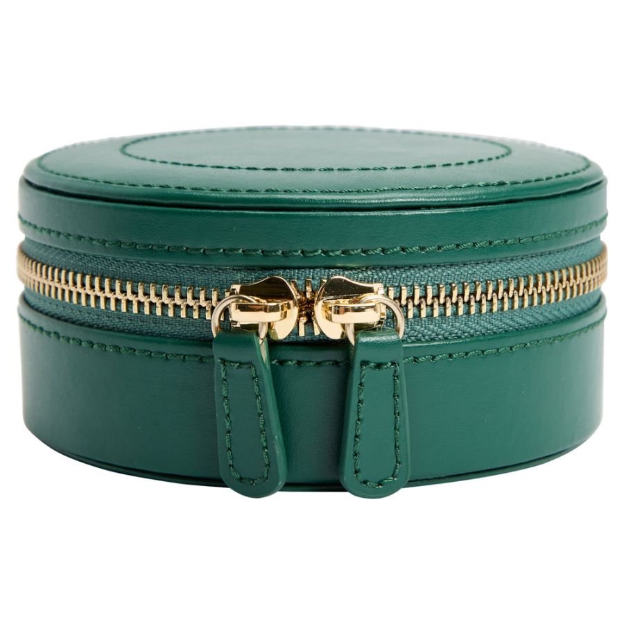 Wolf Sofia Round Zip Jewellery Case - Markbridge Jewellers