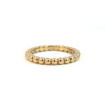 Yellow Gold Bead Dress Band - Markbridge Jewellers