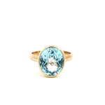 Yellow Gold & Topaz Dress Ring - Markbridge Jewellers