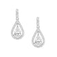 Pear Shape Drop Earrings