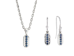 Bays Collection Akuna Necklace and Earrings Set